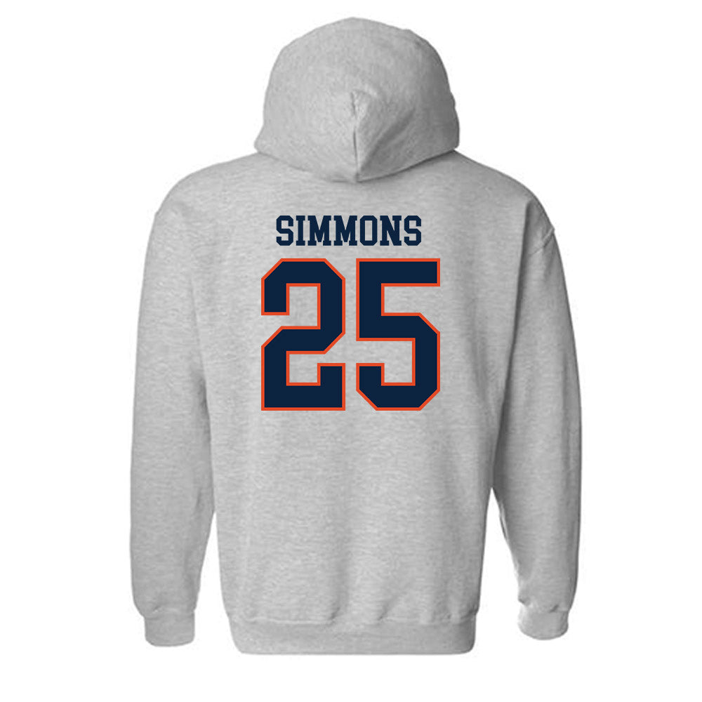 UTSA - NCAA Baseball : Sam Simmons - Sports Shersey Hooded Sweatshirt-1