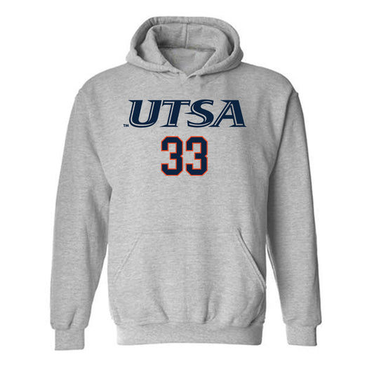 UTSA - NCAA Baseball : James Taussig - Hooded Sweatshirt Classic Shersey