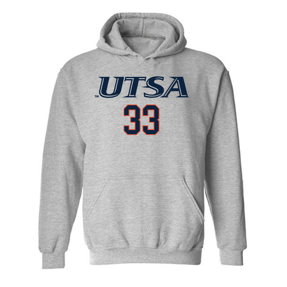 UTSA - NCAA Baseball : Ryan Self - Sports Shersey Hooded Sweatshirt-0