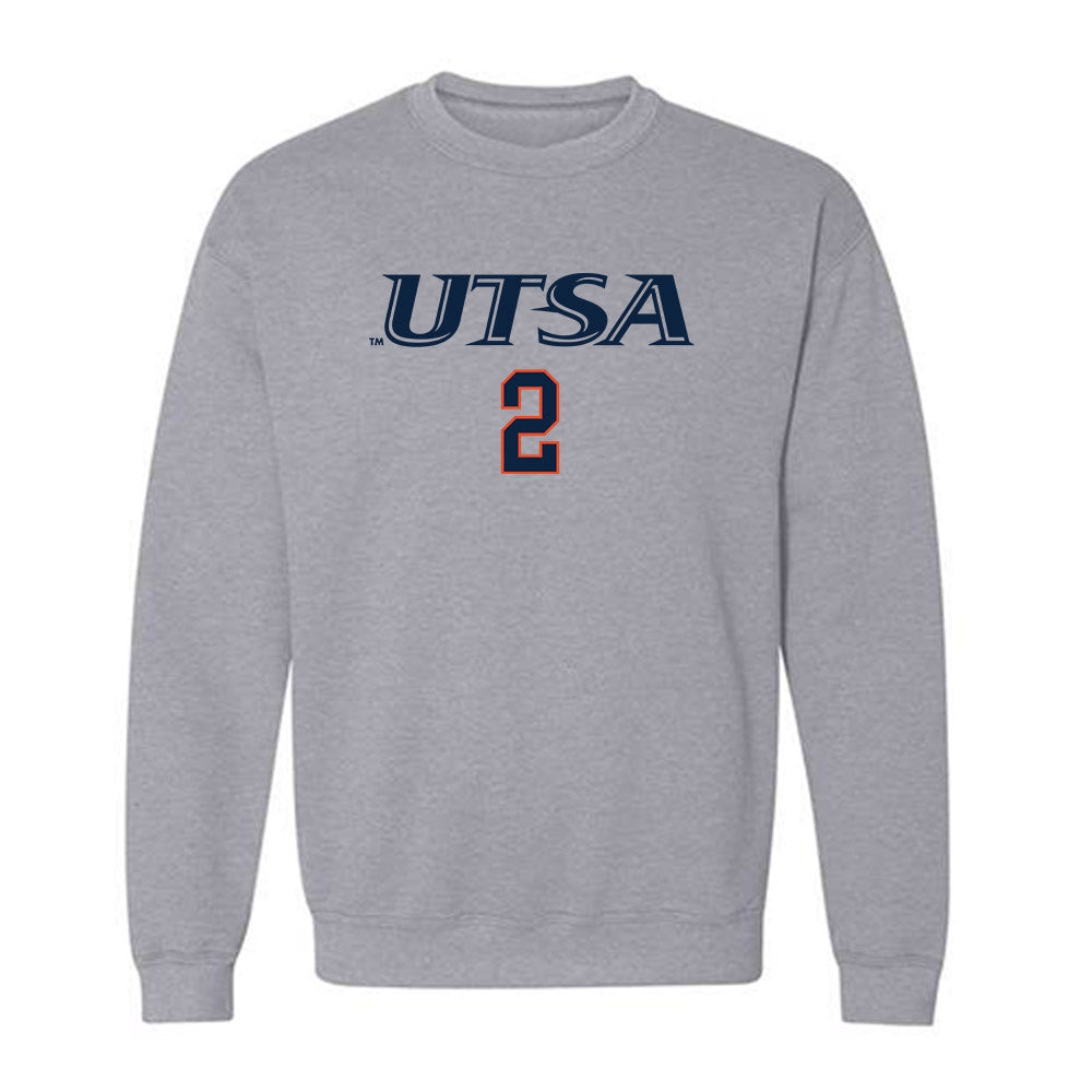 UTSA - NCAA Baseball : Jordan Ballin - Sports Shersey Crewneck Sweatshirt-0