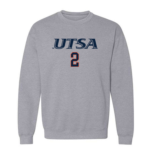UTSA - NCAA Baseball : Jordan Ballin - Sports Shersey Crewneck Sweatshirt-0