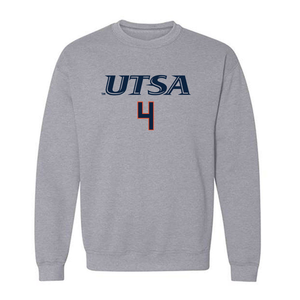 UTSA - NCAA Baseball : Tye Odom - Sports Shersey Crewneck Sweatshirt-0