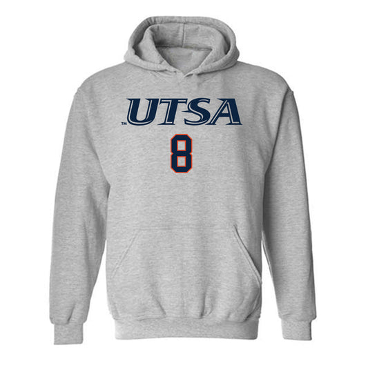 UTSA - NCAA Baseball : Robert Orloski - Sports Shersey Hooded Sweatshirt-0