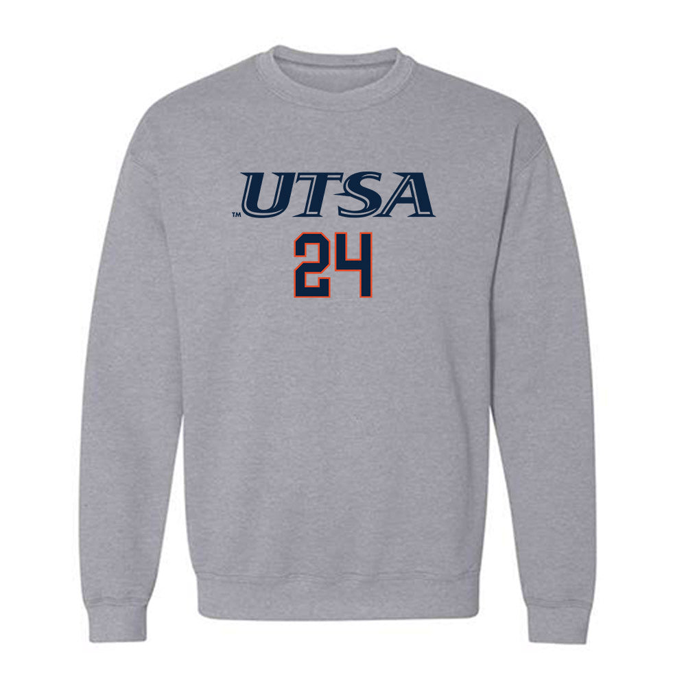 UTSA - NCAA Baseball : Cade Sadler - Sports Shersey Crewneck Sweatshirt-0