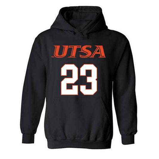 UTSA - NCAA Women's Volleyball : Brooke Elliott - Sports Shersey Hooded Sweatshirt-0