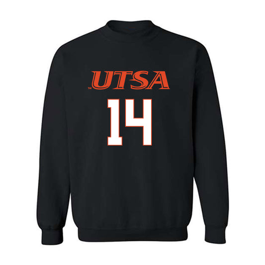 UTSA - NCAA Women's Volleyball : Caroline Krueger - Sports Shersey Crewneck Sweatshirt-0