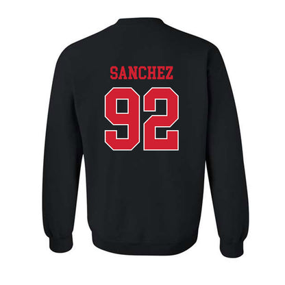 Houston - NCAA Football : Ethan Sanchez - Replica Shersey Crewneck Sweatshirt-1