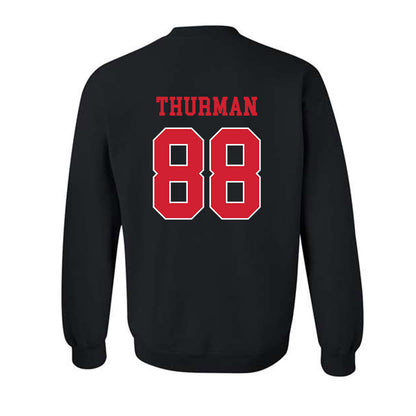 Houston - NCAA Football : Jacory Thurman - Replica Shersey Crewneck Sweatshirt-1