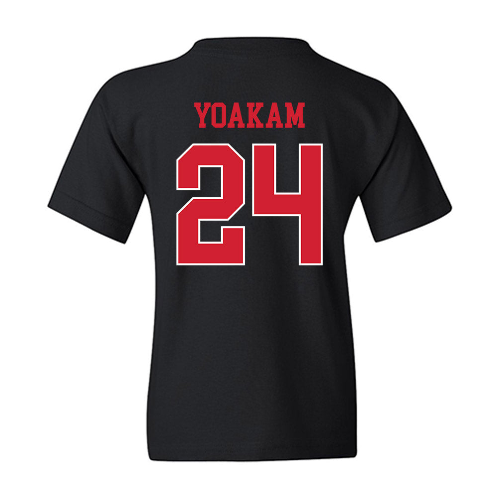 Houston - NCAA Football : Zac Yoakam - Replica Shersey Youth T-Shirt-1