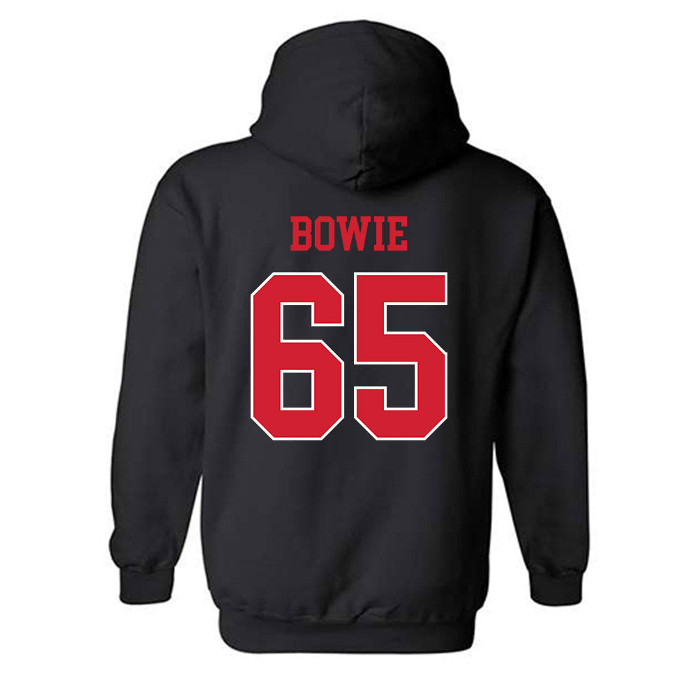 Houston - NCAA Football : Cayden Bowie - Replica Shersey Hooded Sweatshirt-1
