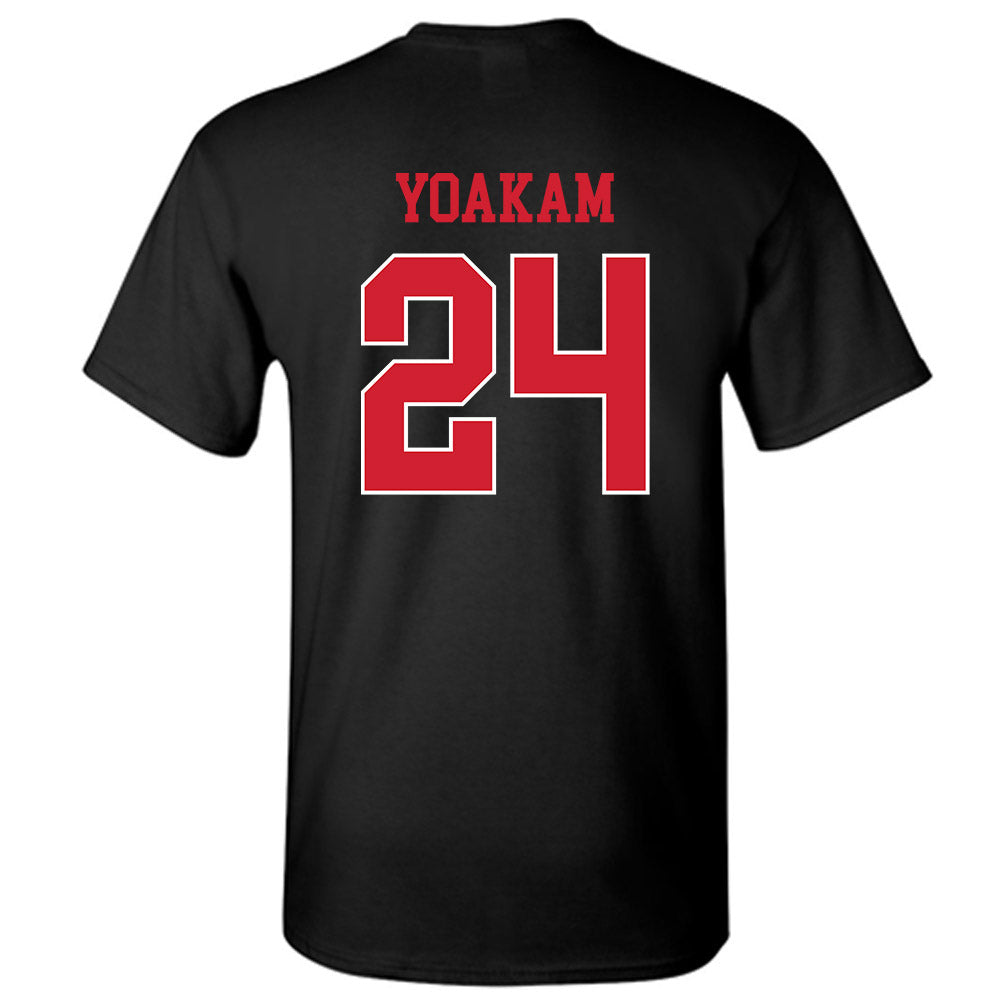 Houston - NCAA Football : Zac Yoakam - Replica Shersey T-Shirt-1