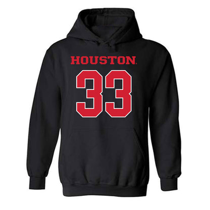 Houston - NCAA Football : Johnsley Barbas - Replica Shersey Hooded Sweatshirt-0