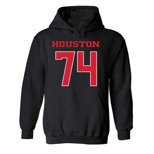 Houston - NCAA Football : Matthew Wykoff - Replica Shersey Hooded Sweatshirt-0