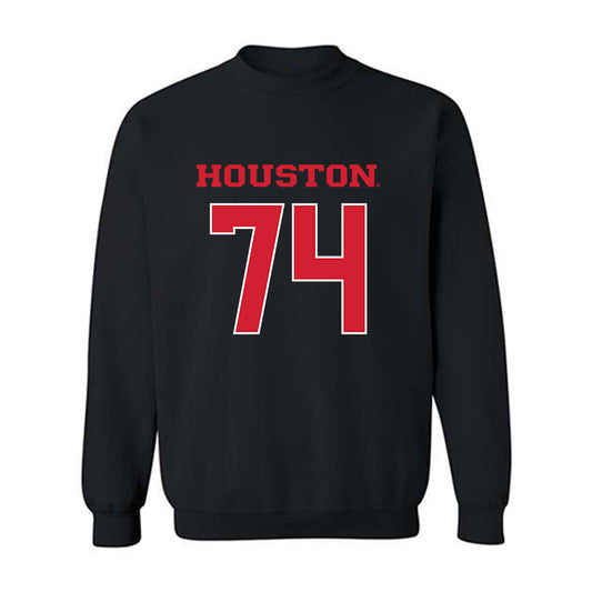 Houston - NCAA Football : Matthew Wykoff - Replica Shersey Crewneck Sweatshirt-0