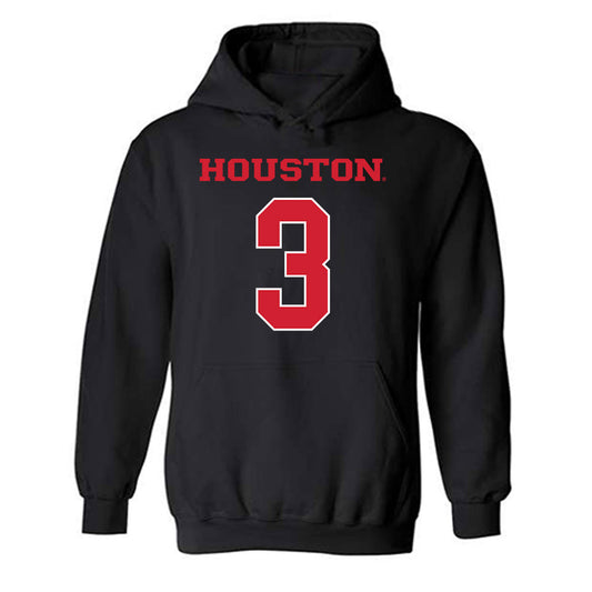 Houston - NCAA Football : Harvey Broussard III - Replica Shersey Hooded Sweatshirt-0