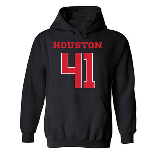 Houston - NCAA Football : Zavian Tibbs - Replica Shersey Hooded Sweatshirt-0