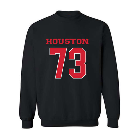 Houston - NCAA Football : Jason Brooks Jr. - Replica Shersey Crewneck Sweatshirt-0