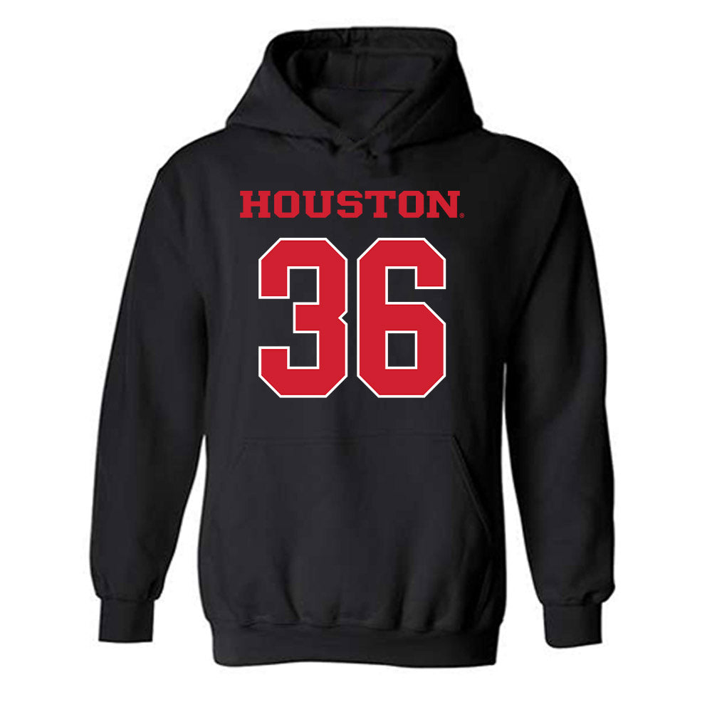 Houston - NCAA Football : Jalen Garner - Replica Shersey Hooded Sweatshirt-0