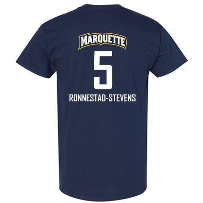 Marquette - NCAA Men's Soccer : Tristan Ronnestad-Stevens - Sports Shersey T-Shirt-1