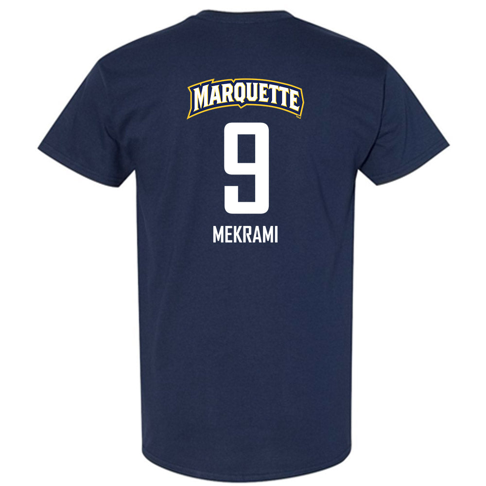 Marquette - NCAA Men's Soccer : Adam Mekrami - Sports Shersey T-Shirt-1