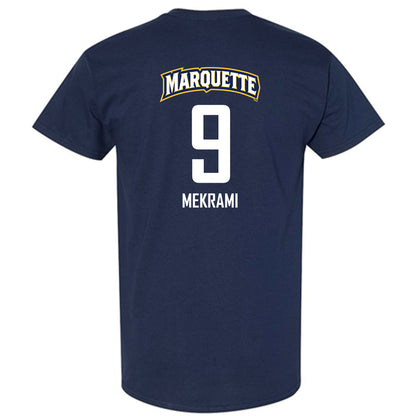 Marquette - NCAA Men's Soccer : Adam Mekrami - Sports Shersey T-Shirt-1