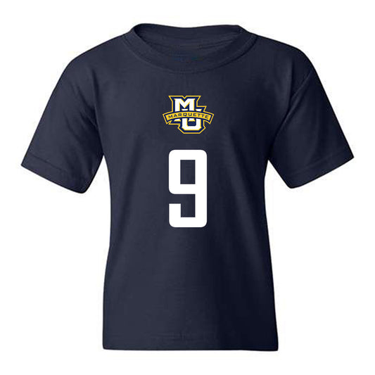 Marquette - NCAA Men's Soccer : Bence Molnar - Sports Shersey Youth T-Shirt-0