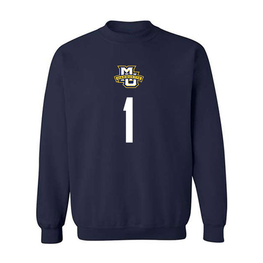 Marquette - NCAA Men's Soccer : Marten Brink - Sports Shersey Crewneck Sweatshirt