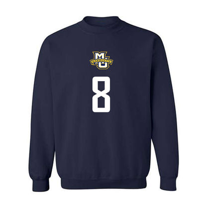 Marquette - NCAA Men's Soccer : Justin Milovanov - Sports Shersey Crewneck Sweatshirt-0