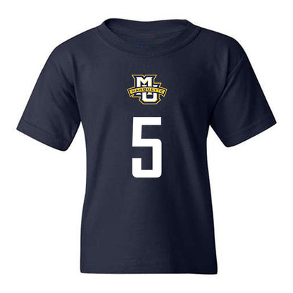 Marquette - NCAA Men's Soccer : Tristan Ronnestad-Stevens - Sports Shersey Youth T-Shirt-0