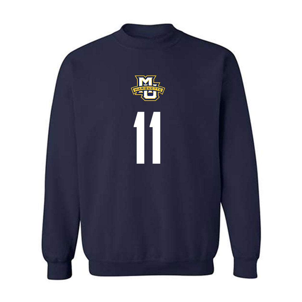 Marquette - NCAA Men's Soccer : Andreas Christou - Sports Shersey Crewneck Sweatshirt