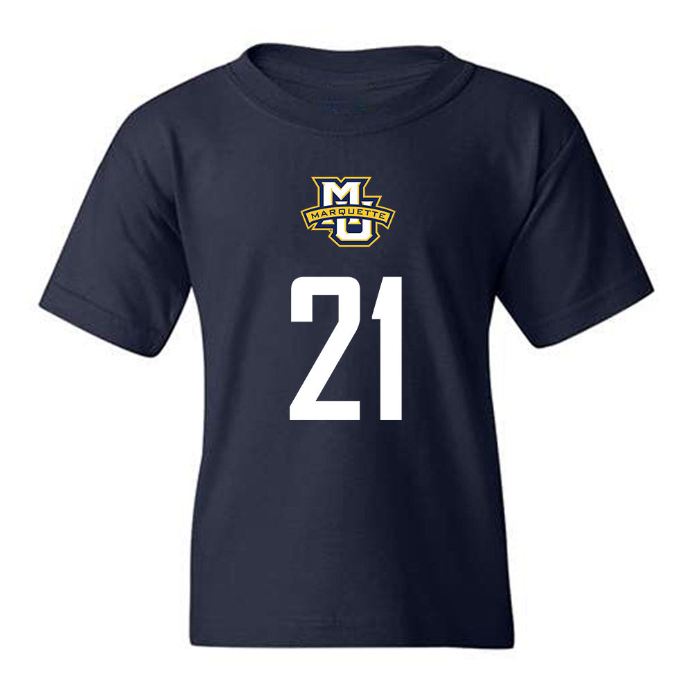 Marquette - NCAA Men's Soccer : Gabriel Rokov - Sports Shersey Youth T-Shirt-0