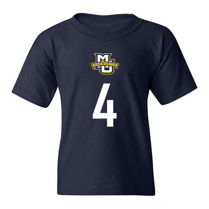 Marquette - NCAA Men's Soccer : Andreas Fotland - Sports Shersey Youth T-Shirt-0