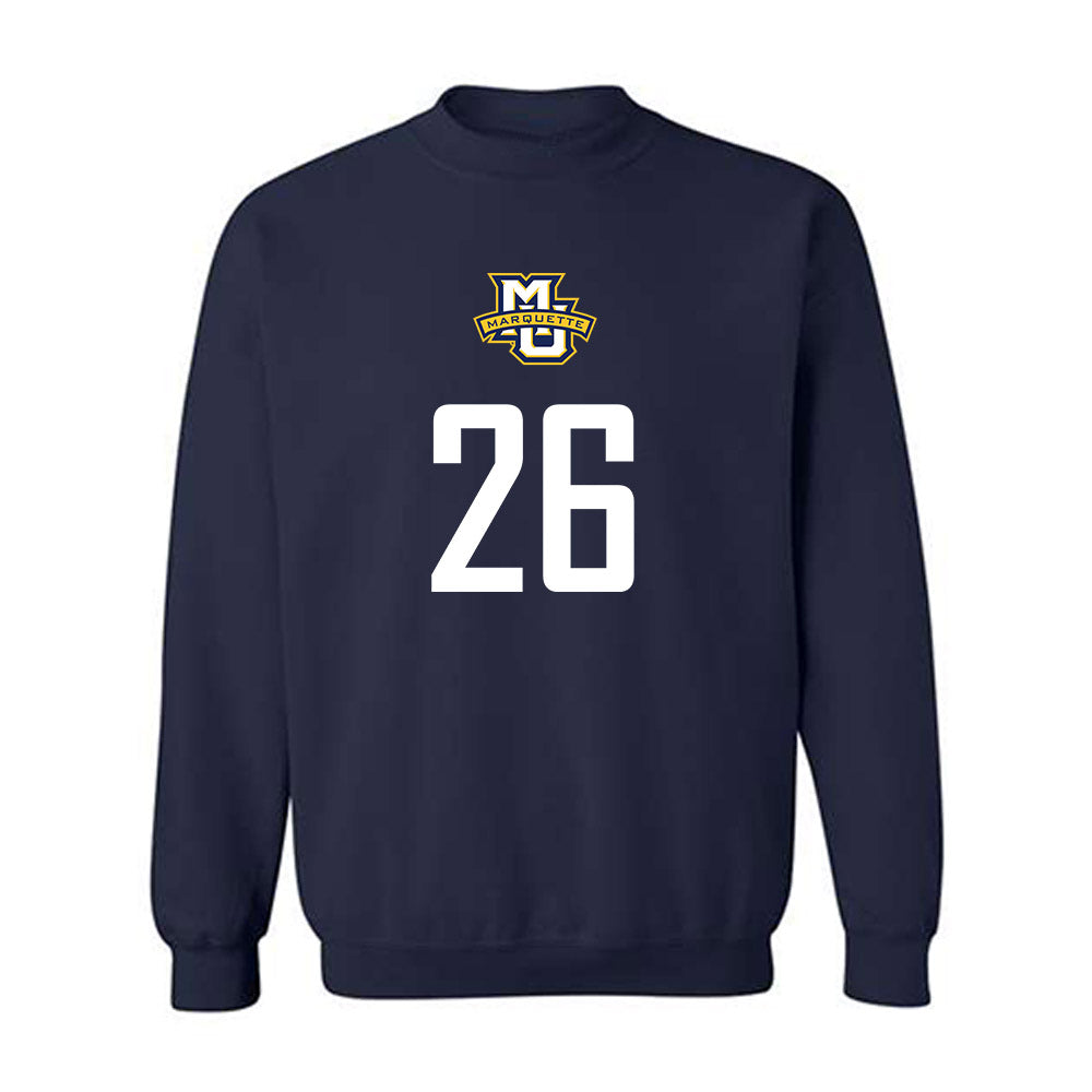 Marquette - NCAA Men's Soccer : Hudson Torrez - Sports Shersey Crewneck Sweatshirt-0