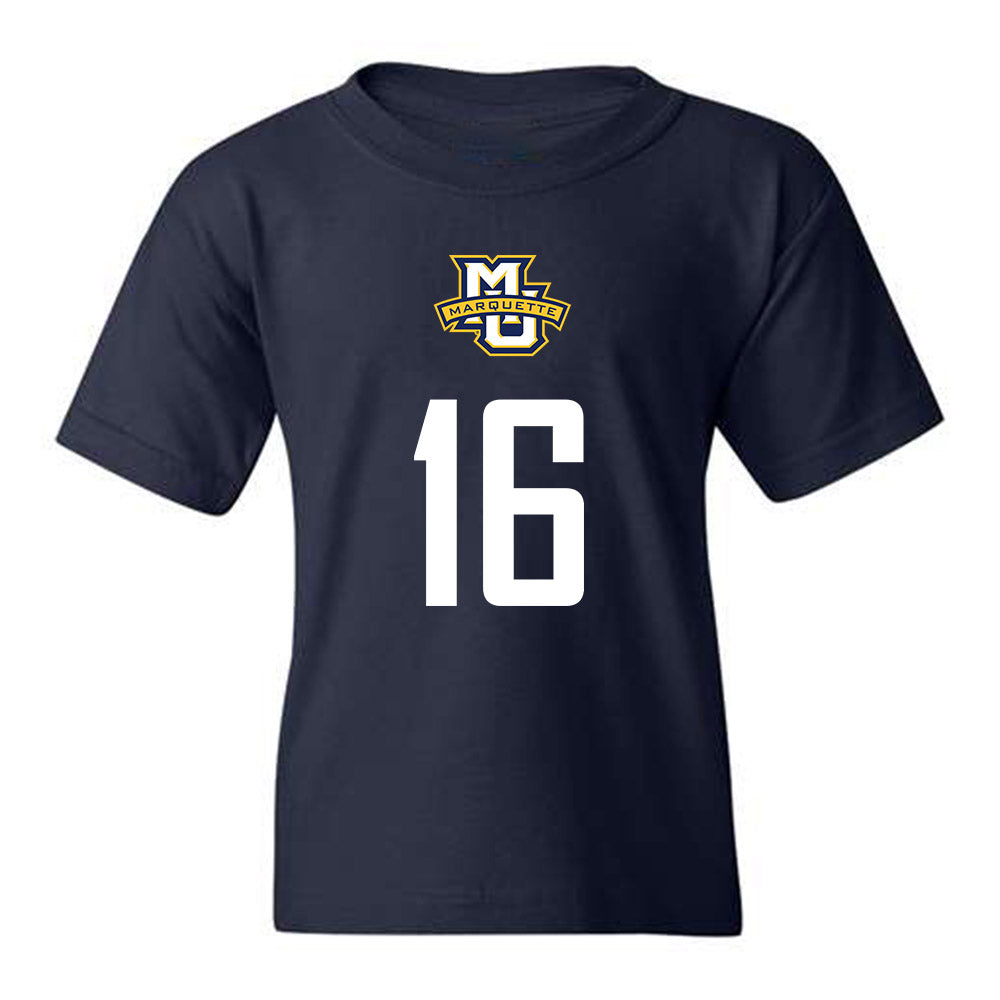 Marquette - NCAA Men's Soccer : Grant Locker - Sports Shersey Youth T-Shirt