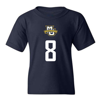 Marquette - NCAA Men's Soccer : Justin Milovanov - Sports Shersey Youth T-Shirt-0