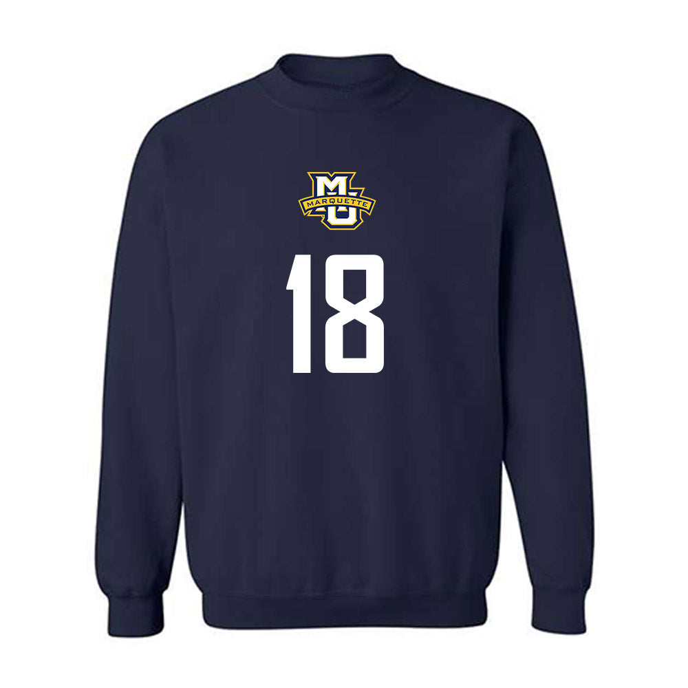 Marquette - NCAA Men's Soccer : Jack Wandschneider - Sports Shersey Crewneck Sweatshirt