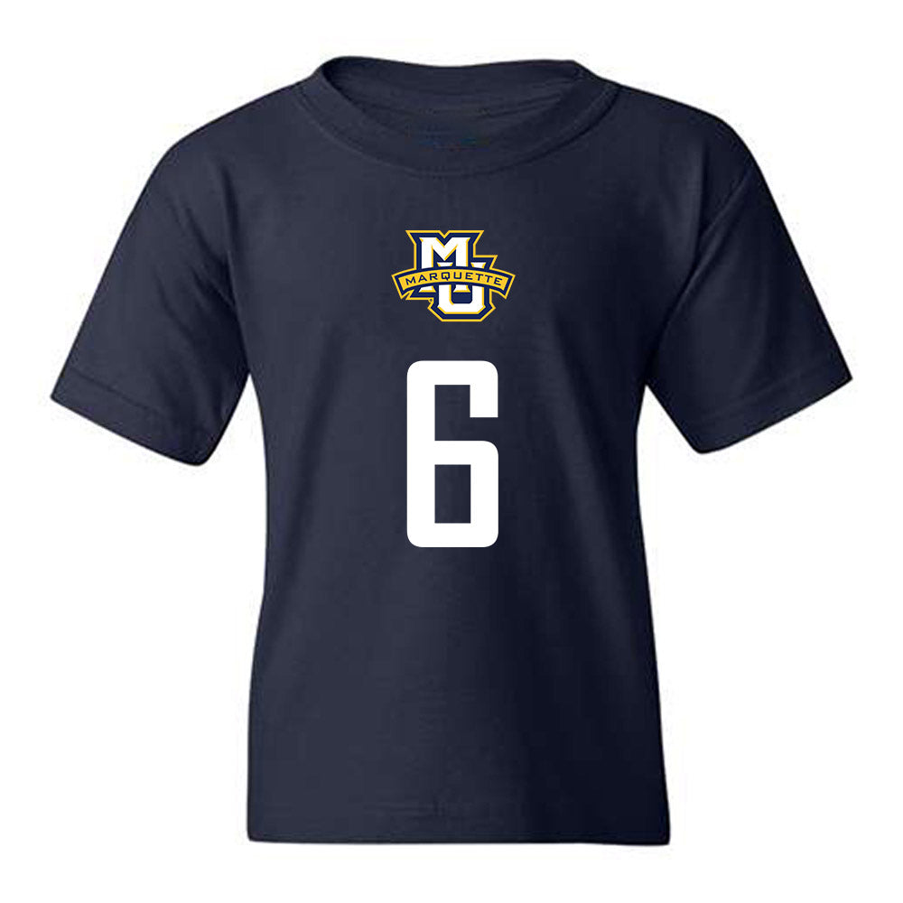 Marquette - NCAA Men's Soccer : Mateo Stoka - Sports Shersey Youth T-Shirt-0