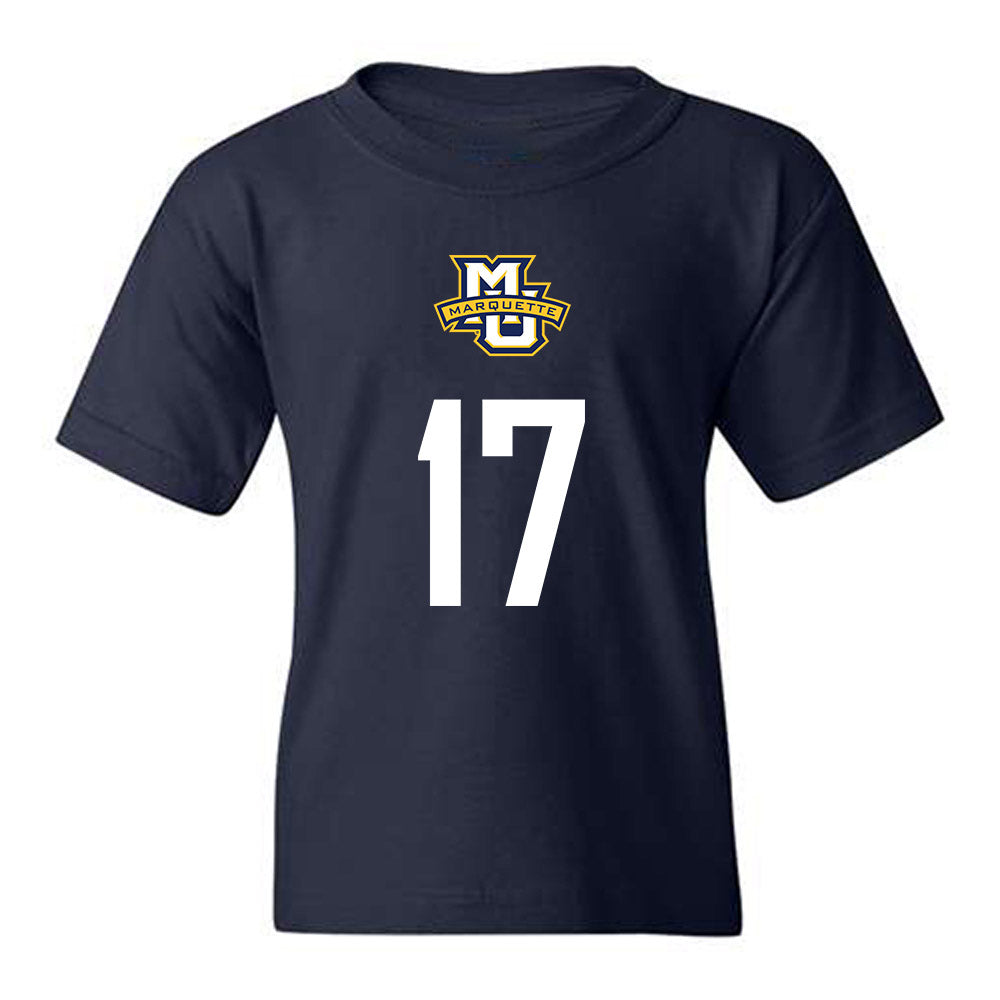 Marquette - NCAA Men's Soccer : Jonathan Monreal-Herrera - Sports Shersey Youth T-Shirt-0