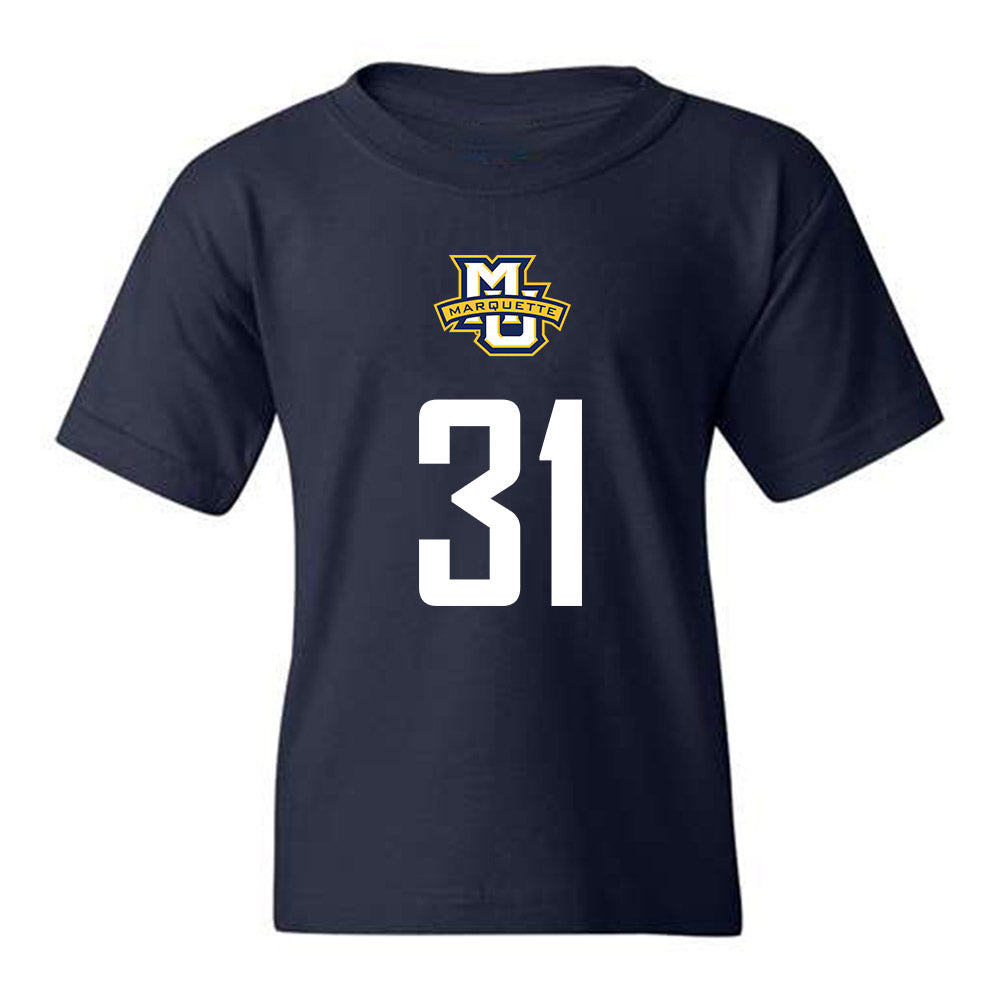 Marquette - NCAA Men's Soccer : Renan Luglio Salum - Sports Shersey Youth T-Shirt