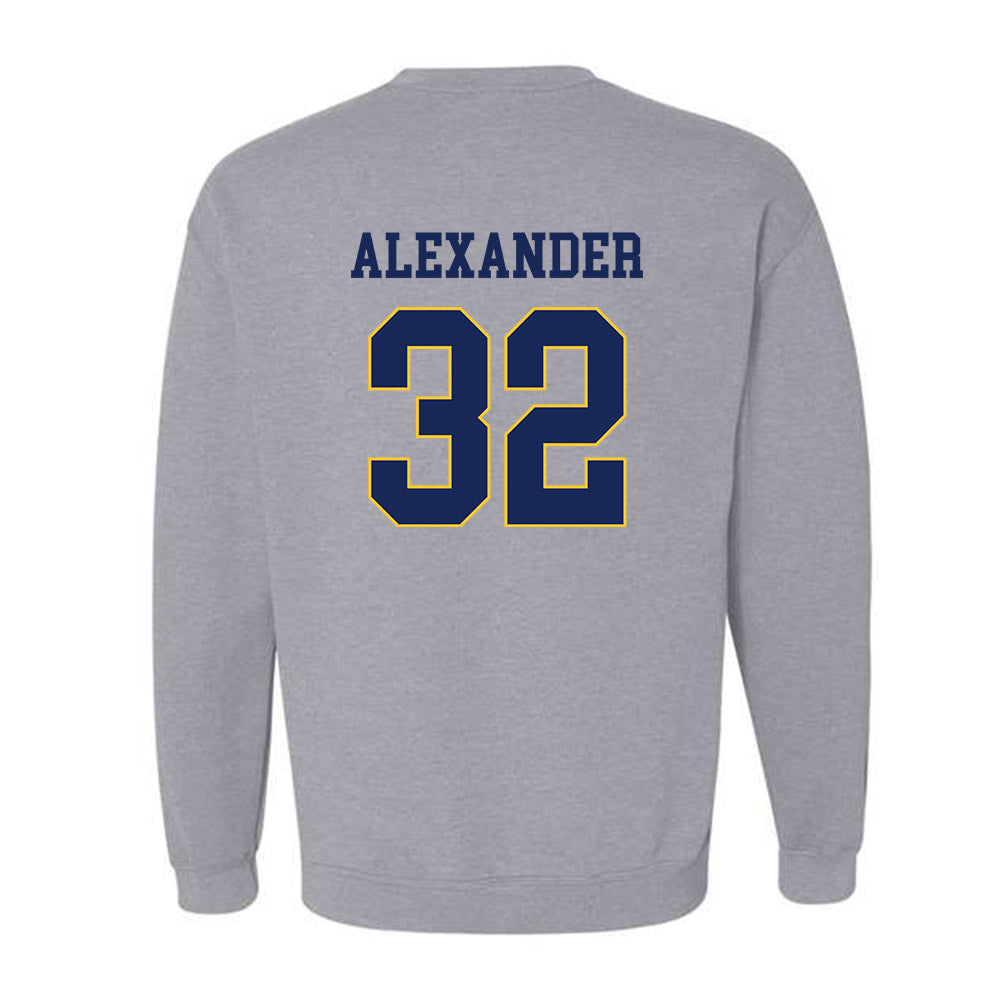 Marquette - NCAA Women's Lacrosse : Taylor Alexander - Generic Sports Shersey Crewneck Sweatshirt