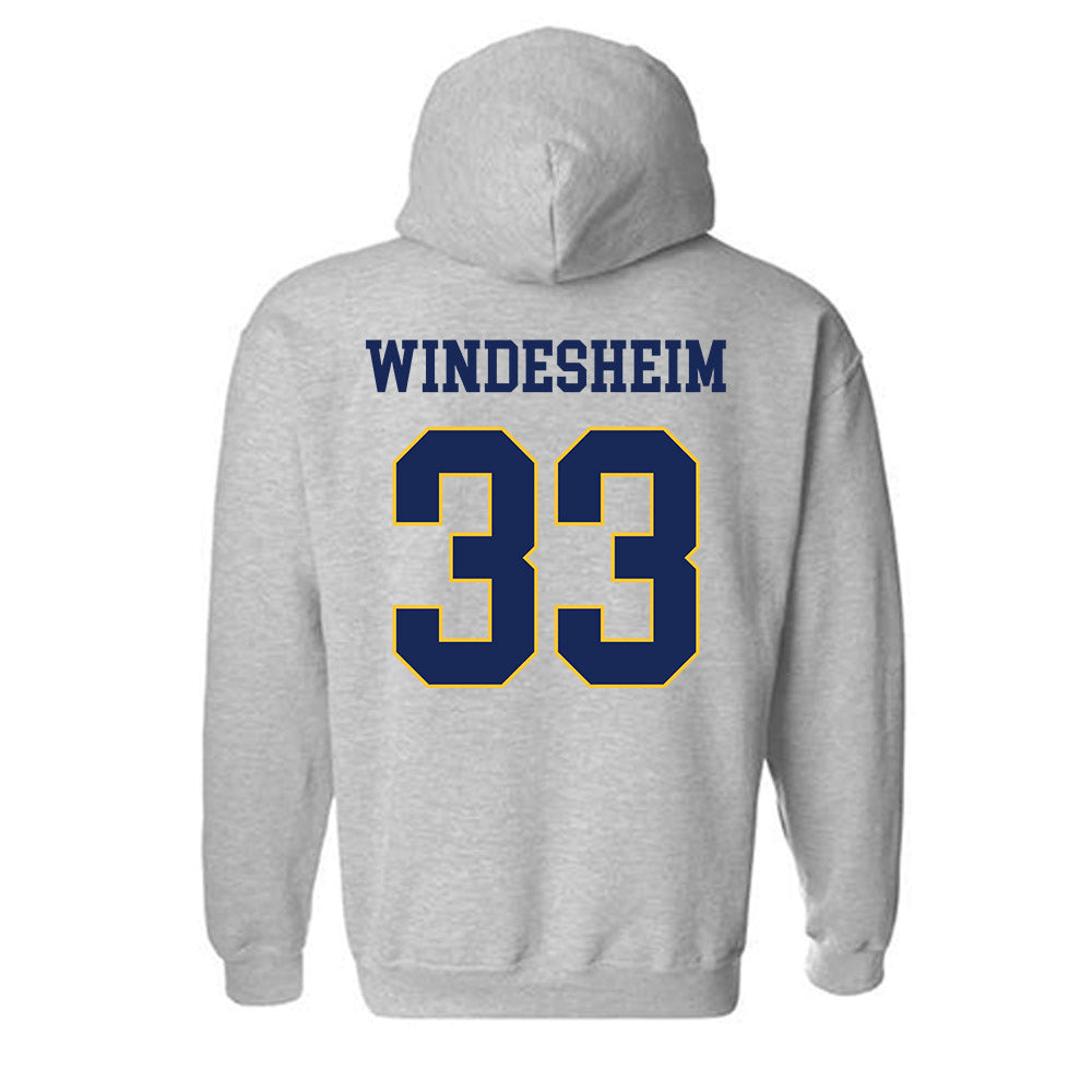 Marquette - NCAA Women's Lacrosse : Gabby Windesheim - Generic Sports Shersey Hooded Sweatshirt-1