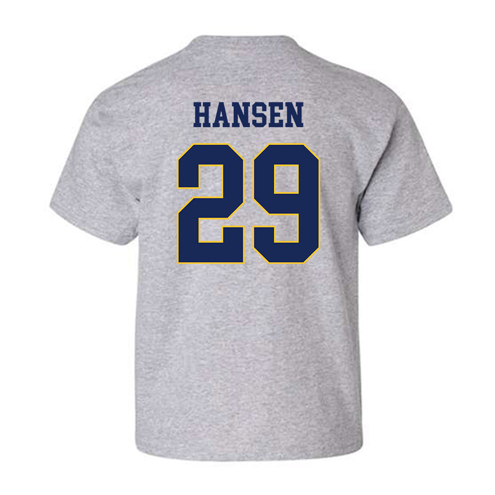Marquette - NCAA Women's Lacrosse : Megan Hansen - Generic Sports Shersey Youth T-Shirt-1