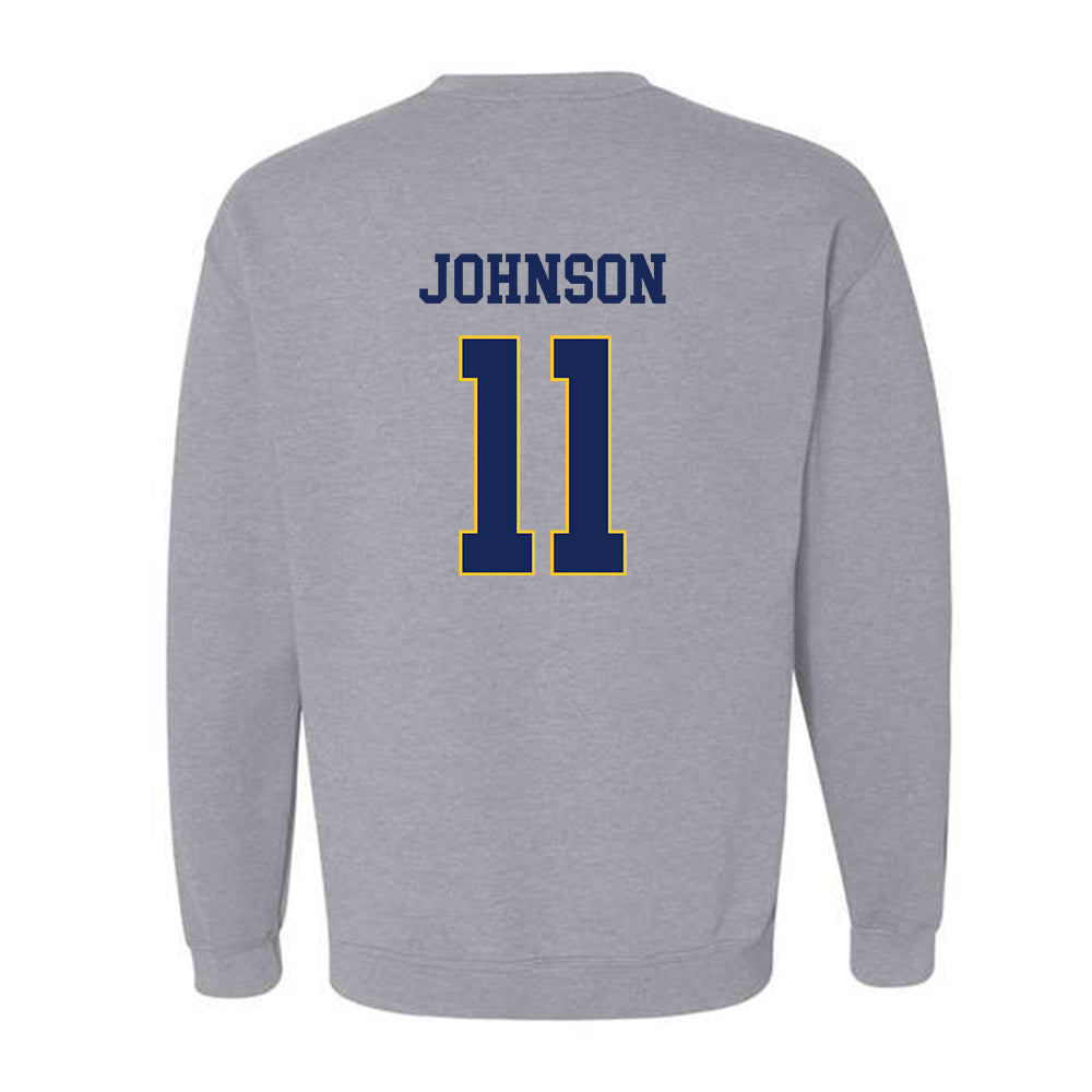 Marquette - NCAA Women's Lacrosse : Laila Johnson - Generic Sports Shersey Crewneck Sweatshirt