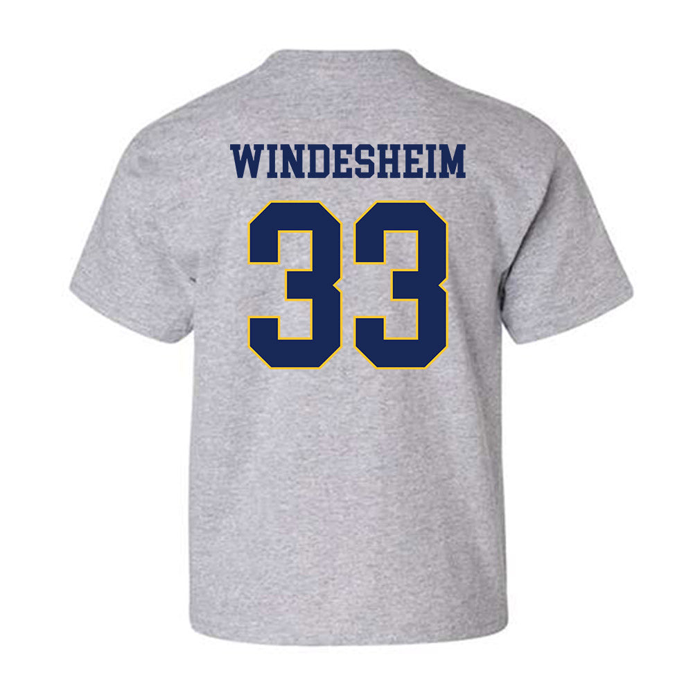 Marquette - NCAA Women's Lacrosse : Gabby Windesheim - Generic Sports Shersey Youth T-Shirt-1