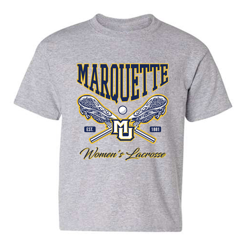 Marquette - NCAA Women's Lacrosse : Emily Couri - Generic Sports Shersey Youth T-Shirt-0