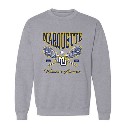 Marquette - NCAA Women's Lacrosse : Haley Brown - Generic Sports Shersey Crewneck Sweatshirt-0