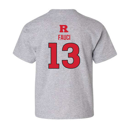Rutgers - NCAA Baseball : Sonny Fauci - Youth T-Shirt Sports Shersey