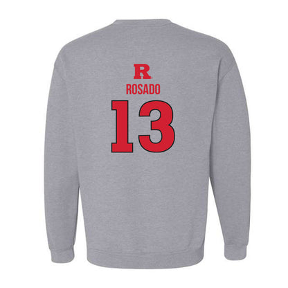 Rutgers - NCAA Baseball : Julius Rosado - Sport Shersey Crewneck Sweatshirt-1