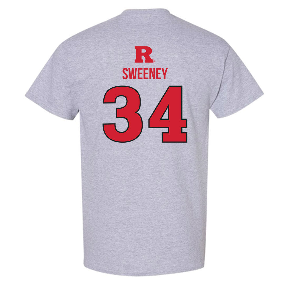 Rutgers - NCAA Baseball : Jack Sweeney - Sport Shersey T-Shirt-1