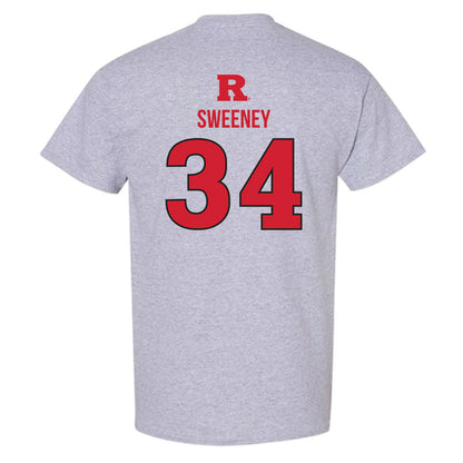 Rutgers - NCAA Baseball : Jack Sweeney - Sport Shersey T-Shirt-1